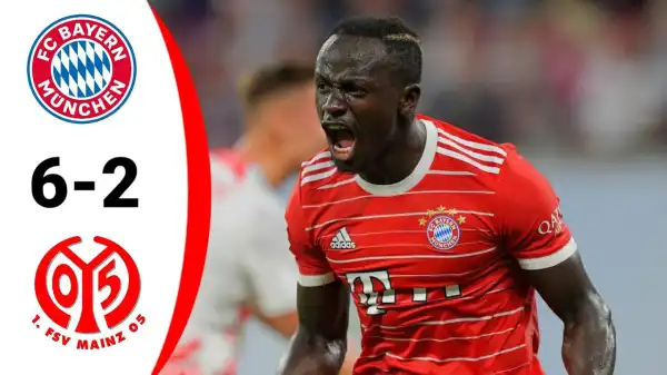 Bayern Munich vs Mainz 6 - 2 (Bundesliga 2022 Goals & Highlights)