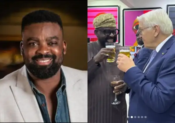 Kunle Afolayan Spotted With German President Steinmeier, Videos Trends Onine