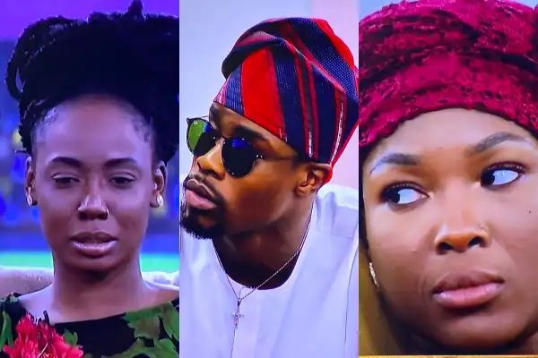 #BBNaija: Did Neo Tell Tolanibaj He Loves Her More Than Vee?