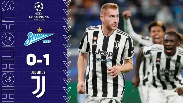Zenit vs Juventus 0 - 1 (Champions League 2021 Goals & Highlights)
