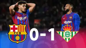 Barcelona vs Real Betis 0 - 1 (LaLiga 2021 Goals & Highlights)