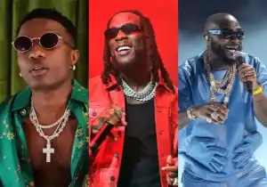 Wizkid, Burna Boy & Davido perform at Oando PLC’S end-of-the year party