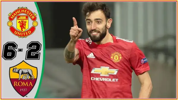 Manchester United vs Roma  6 - 2 (Europa League Goals & Highlights 2021)