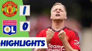 Manchester United vs Lyon 1 - 0 (2023 Pre-season Goals & Highlights)
