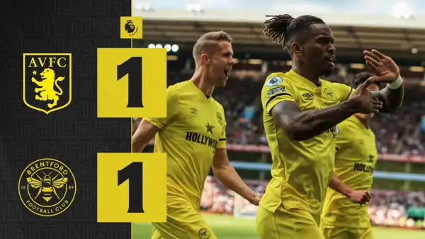 Aston Villa vs Brentford 1 - 1 (Premier League 2021 Goals & Highlights)