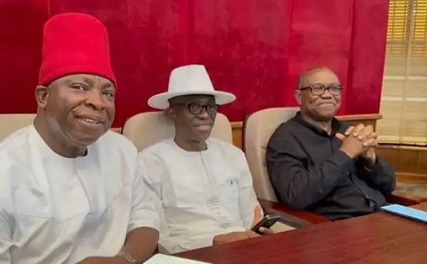 Election Materials Inspection: Peter Obi Arrives Appeal Court To Witness Judgment On INEC’S Request (Video)