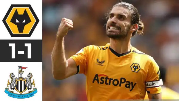 Wolves vs Newcastle 1 - 1 (Premier League  2022 Goals & Highlights)