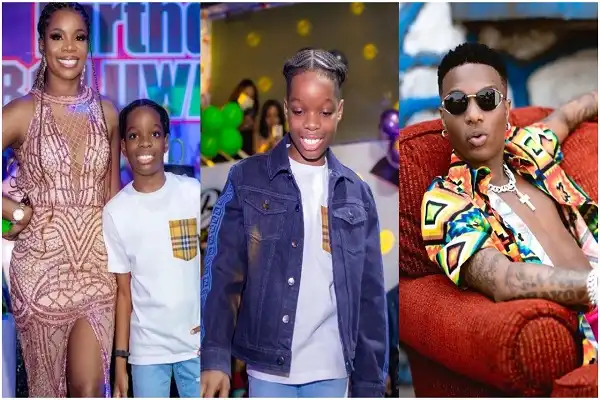 Wizkid’s Son Represents School At Dubai Sport Competition