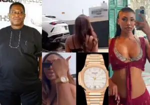 Patrick Doyle Blasts Those Congratulating Sophia Egbueje On Her New Lamborghini And Patek Watch