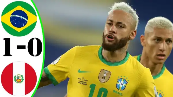 Brazil vs Peru  1 − 0 (Copa America 2020 Goals & Highlights)