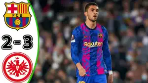 Barcelona vs Eintracht Frankfurt 2 - 3 (Europa  League 2022 Goals & Highlights)