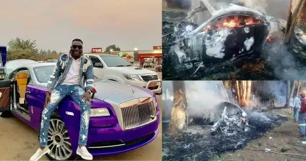 Zimbabwean socialite ‌Genuis ‘Ginimbi’ Kadungure dies in fatal Rolls Royce crash (Photos/Video)