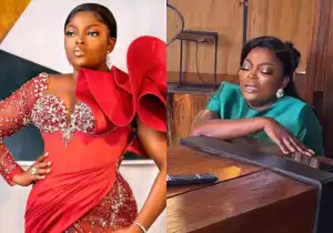 Behind The Scenes Clip Of Funke Akindele Crying On ELJ Set Make Waves Online