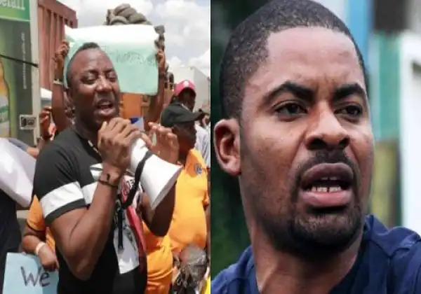 BREAKING: Sowore, Adeyanju Lead Abuja #EndSARS Anniversary Protest