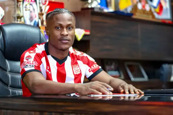 Transfer: Nigerian striker joins Turkish club, Sivasspor