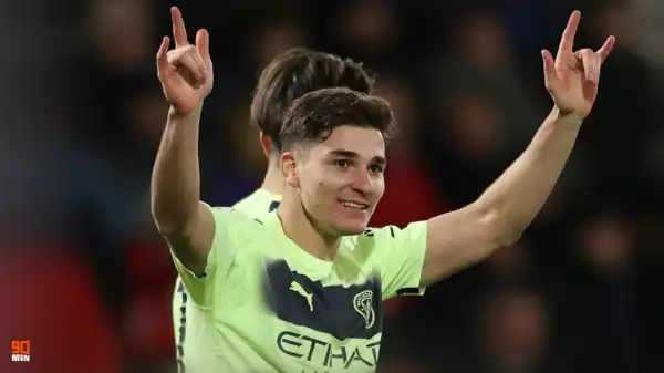 Julian Alvarez unhappy with Man City game time amid transfer interest