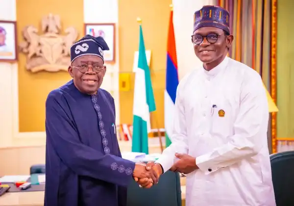 Gov Buni meets Tinubu as speculation grows over Yobe succession