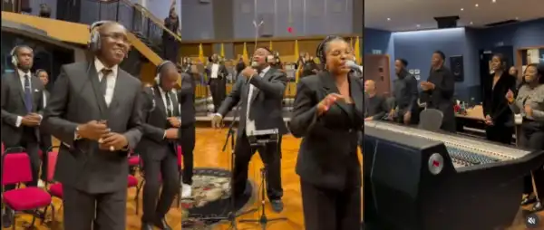 Cubana Chief Priest Records New Song With Pastor Tobi Adegboyega’s Choir After His Cancer Recovery