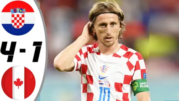 Croatia vs Canada 4 - 1 (World Cup 2022 Goals & Highlights)