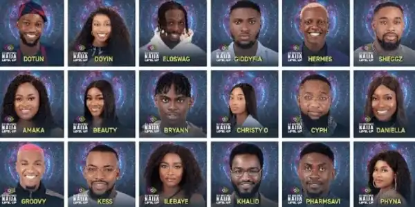 #BBNAIJA: Excluding HOH and deputy, all housemates up for possible eviction