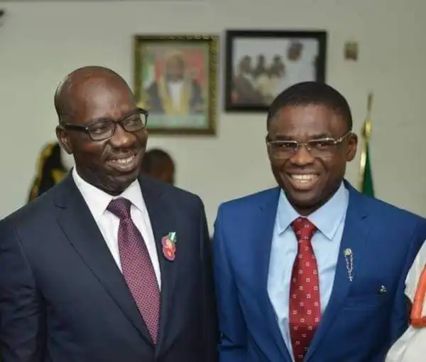 Obaseki Goes On Vacation, Transfers Powers To His Deputy