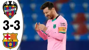 Levante vs Barcelona 3 - 3 (LaLiga Goals & Highlights 2021)