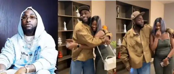 Netizens React To Video Of Davido Hugging Female Fan In Ivory Coast