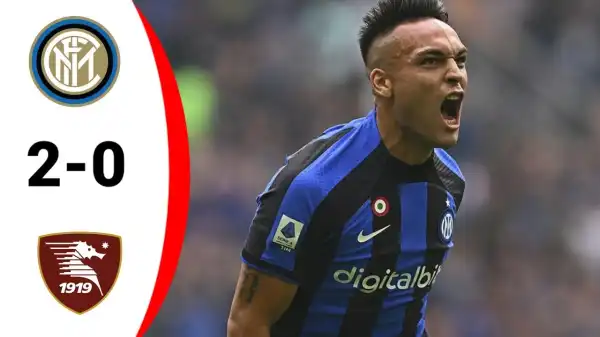 Inter vs Salernitana 2 - 0 (Serie A 2022 Goals & Highlights)