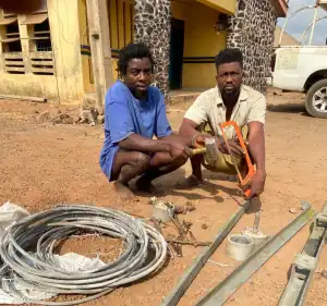 Ogun police arrest two for vandalising govt cables, iron rods