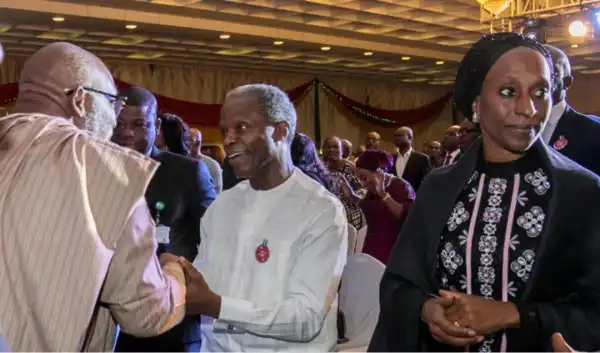 VP, Osinbajo And Wife Attend Christmas Concert At Aso Villa