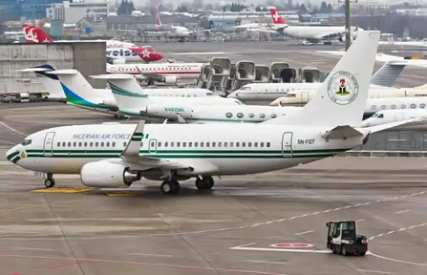 FG Puts Nine-Year-Old Presidential Jet On Sale