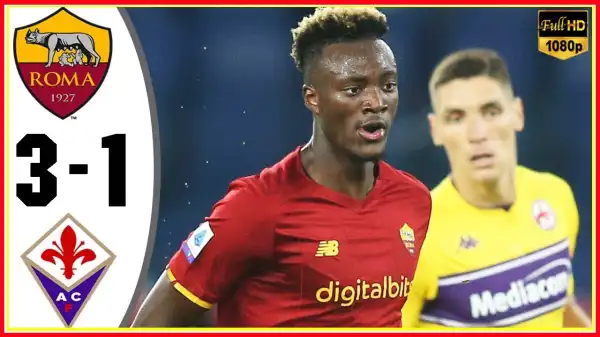 Roma vs Fiorentina 3 − 1  (Serie A  2021 Goals & Highlights)