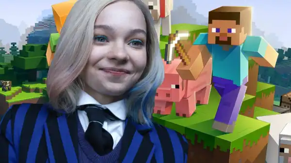 Minecraft Live-Action Movie Casts Wednesday Breakout Star Emma Myers