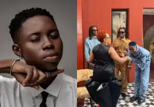 Video goes viral as Burna Boy’s mum ignores Peller’s handshake at Fashion Show