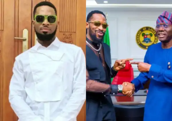 Dbanj pays courtesy visit to Sanwo-Olu ahead of new album release