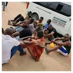 Abia: Task force arrests eleven fake revenue collectors in Aba