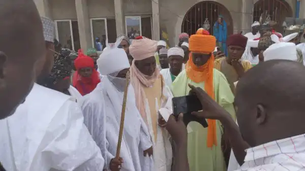 Sanusi Preparing To Leave Awe With Governor El-Rufai (Photos)