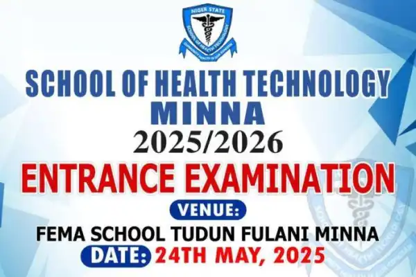 School of Health Tech, Minna announces entrance exam date, 2025/2026
