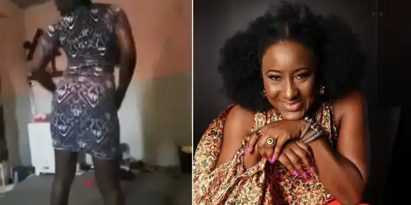 Twerking for money: Actress Ireti Doyle reacts as girls storms celebrities’ Instalive video to display nudity