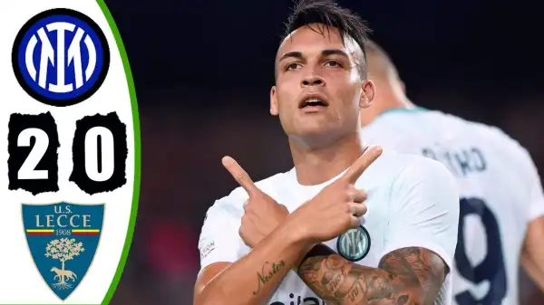 Inter vs Lecce 2 - 0 (Serie A 2023 Goals & Highlights)