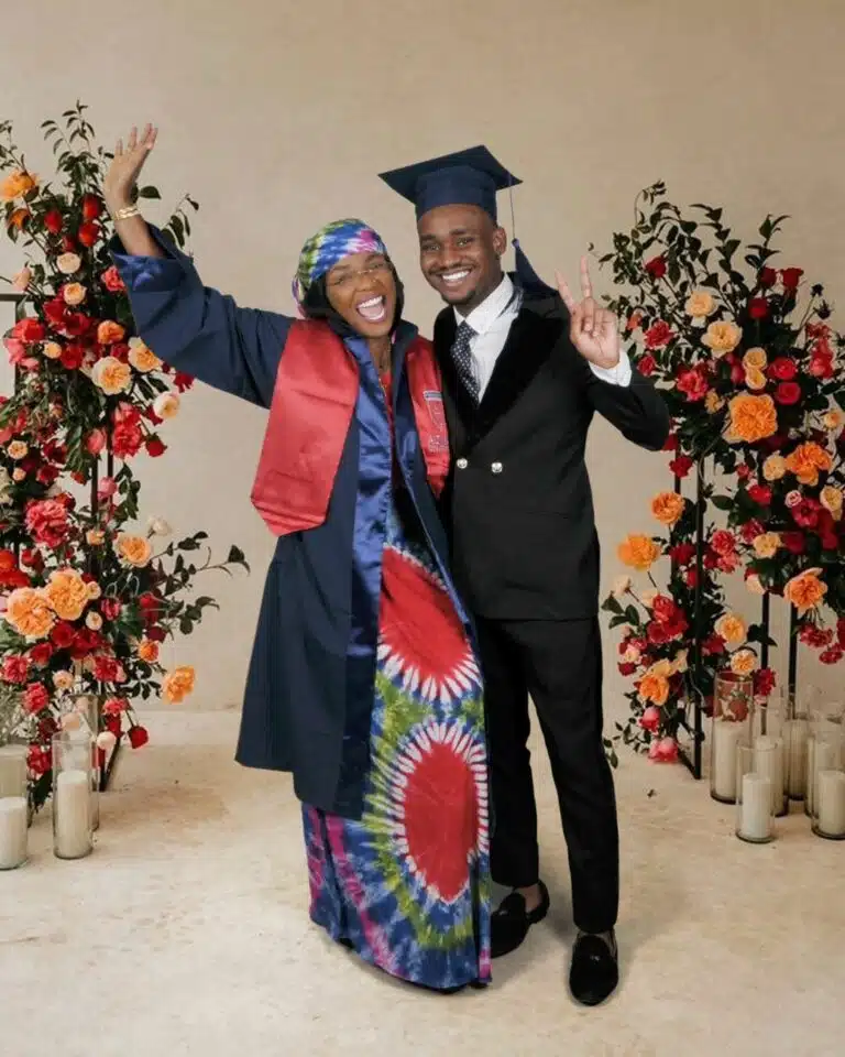 Iyabo Ojo rejoices as her son graduates from Turkish university