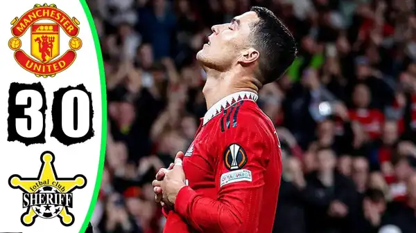 Manchester United vs Sheriff 3 - 0 (Europa League 2022 Goals & Highlights)