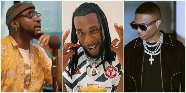 Popular Musician Beats Wizkid And Burna Boy To Win Most Searched Male Musician Award