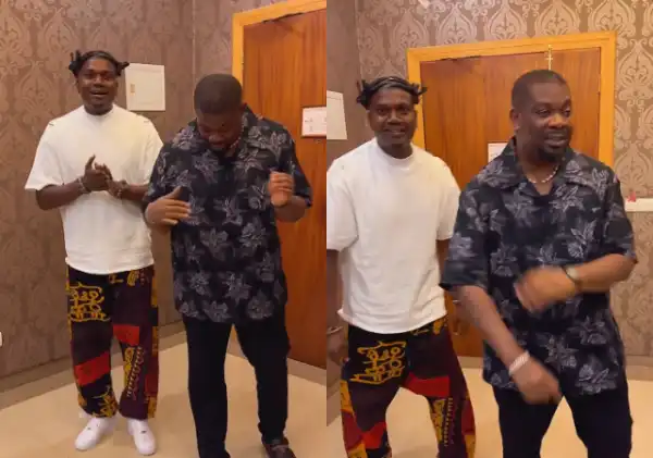 Verydarkman Bestie Koko Pee Thrills As He Meet Don Jazzy For The First Time