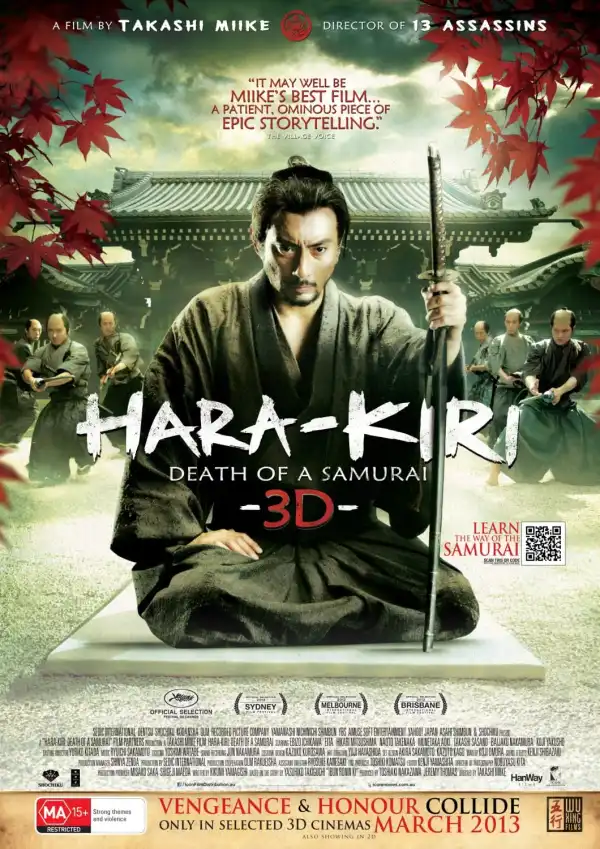 Hara-Kiri Death Of A Samurai (2011) [Japanese]