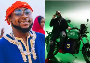 Davido To Launch His Own Brand Of Electric Bikes, Boasts About His Wealth Online