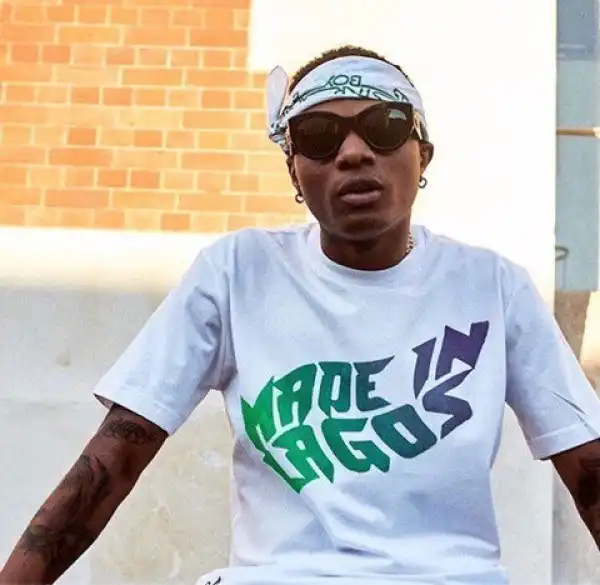 Wizkid Rocks ‘Made In Lagos’ Shirt Following Endorsement With Puma