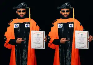 Swankyjerry Bags Doctorate Degree in Philosophy of Arts