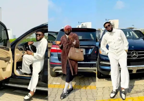 Content Creator Folagade Banks Spends Millions On Mercedes Benz