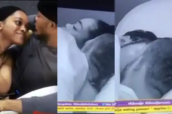 #BBNija: Eric And Lilo Caught Shagging On A Sunday Morning? (Video)